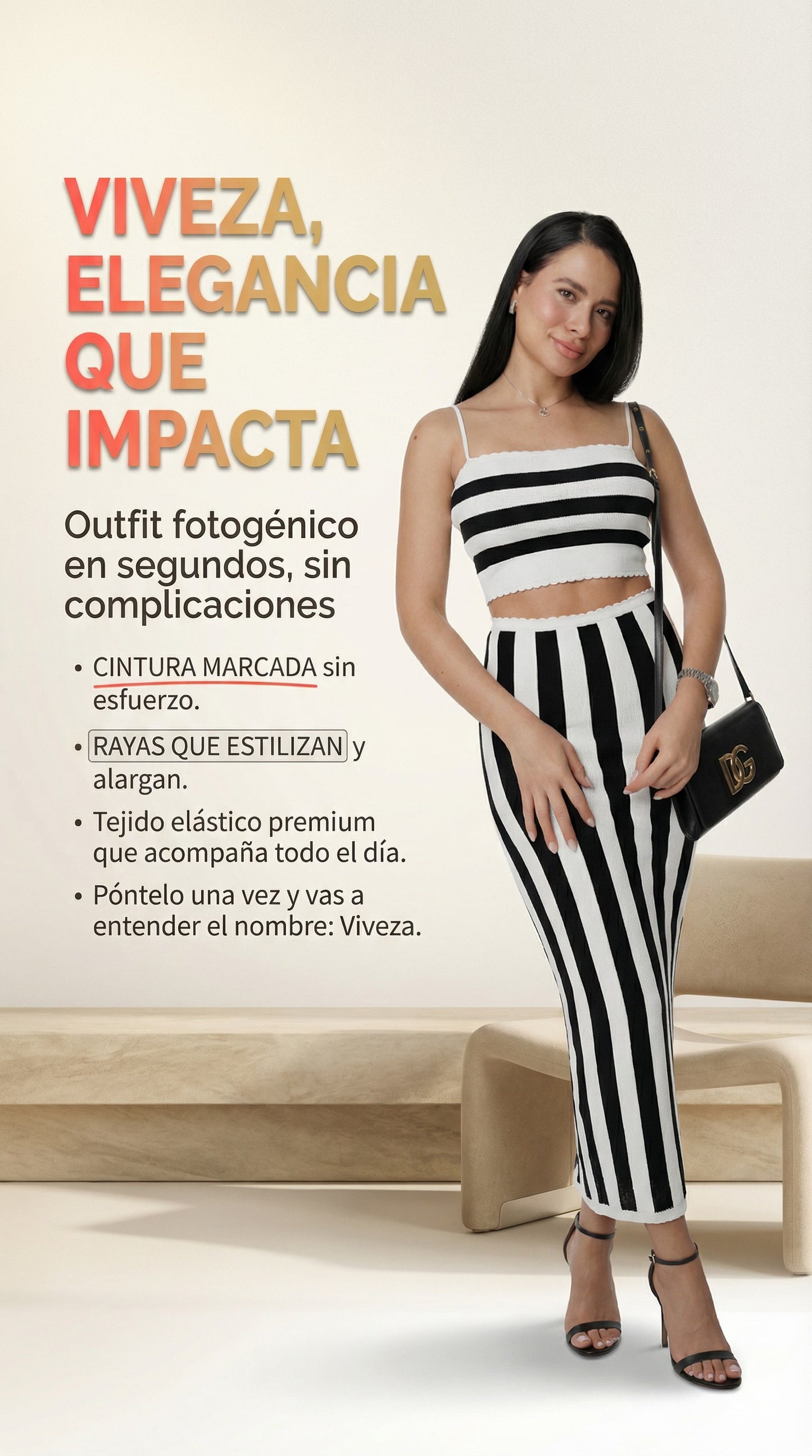 VIVEZA: 2 PIEZAS DE PURA ELEGANCIA