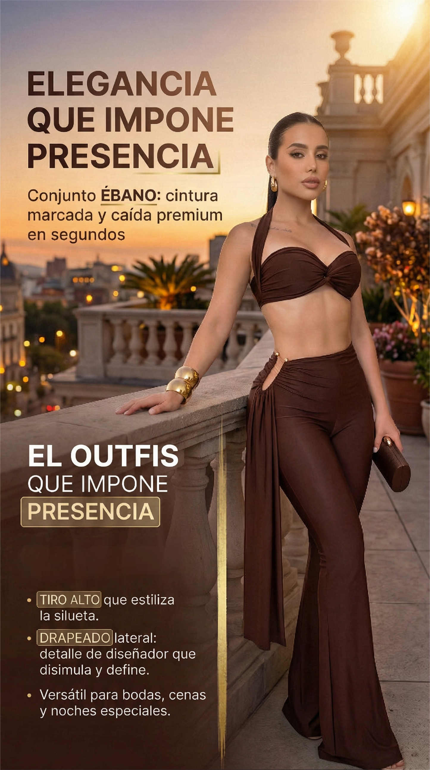 ÉBANO ELEGANCIA QUE IMPONE PRESENCIA