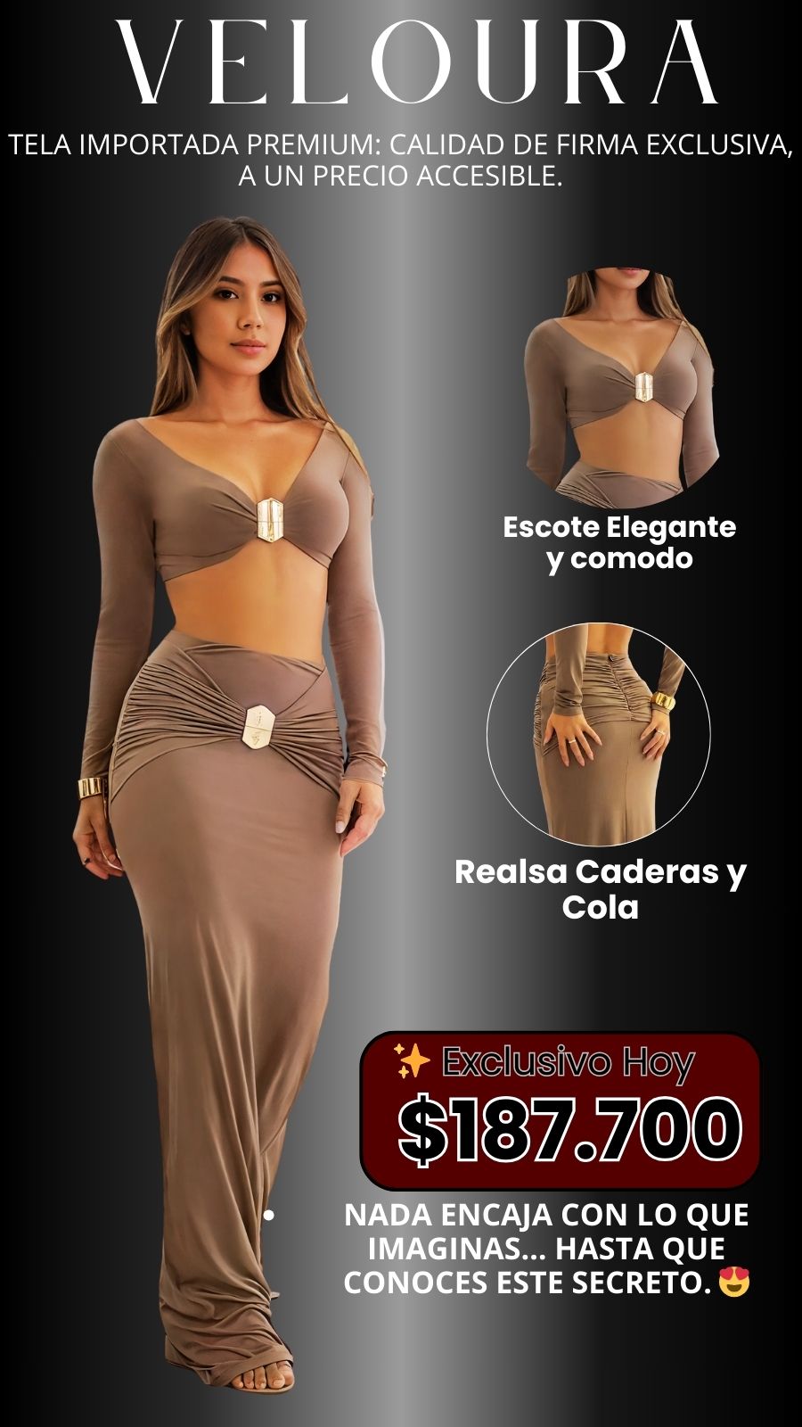 VELOURA: ELEGANCIA QUE SE NOTA